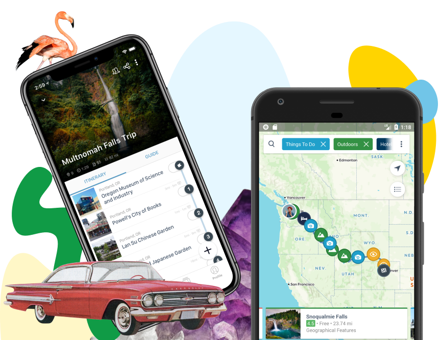 Road Trip Apps - Roadtrippers