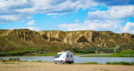 How to find a safe place to park your RV or van for the night