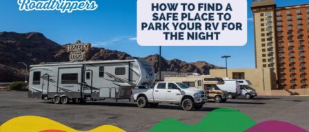 How to find a safe place to park your RV for the night