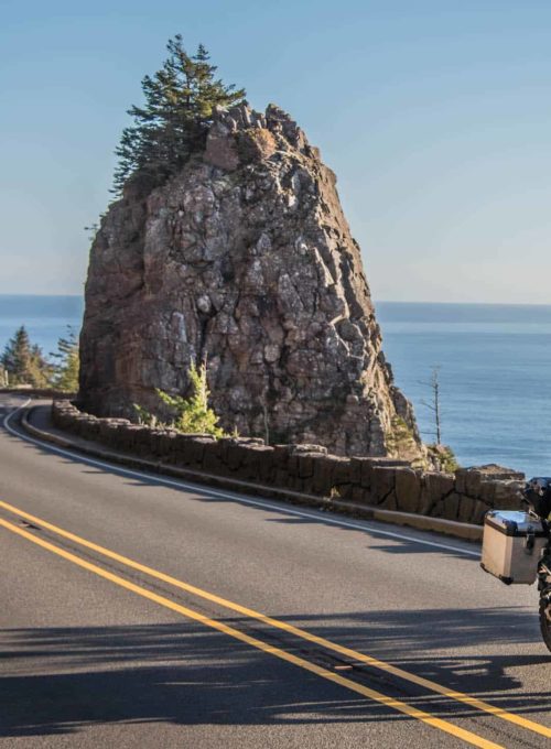 For a motorcyclist, this is the perfect Pacific Northwest road trip