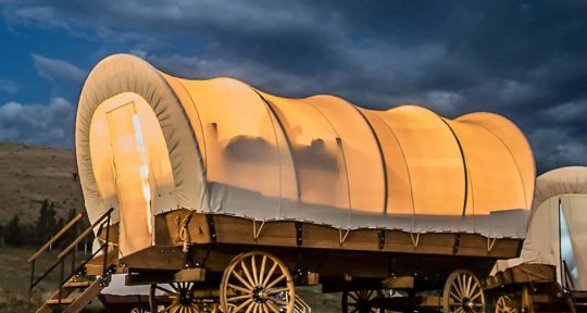 Covered wagon glamping comes to Yosemite—Oregon Trail-style