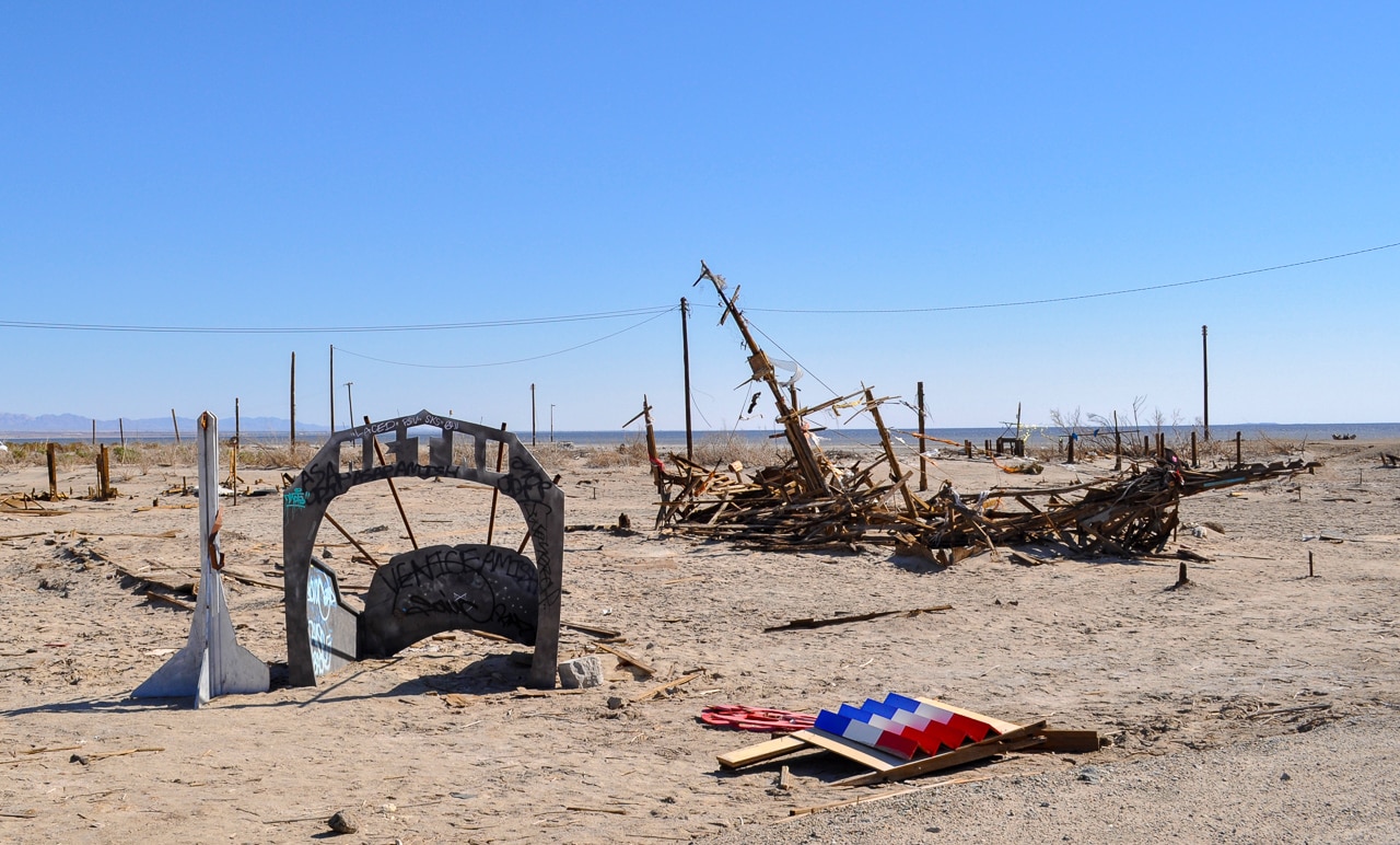 Whittled, rotted, and abandoned: How Bombay Beach has gone from apocalyptic  wasteland to offbeat art hub - Roadtrippers