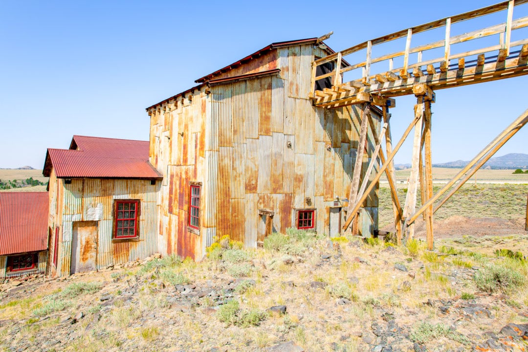 South Pass City's Carissa Mine as it sits today. 