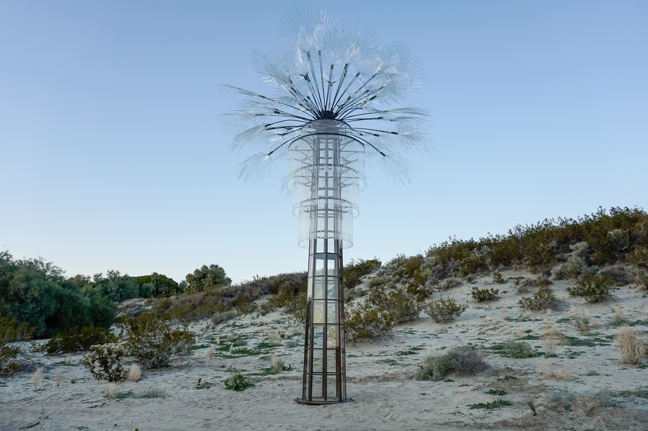 An interactive art exhibit has taken over the California desert, and ...