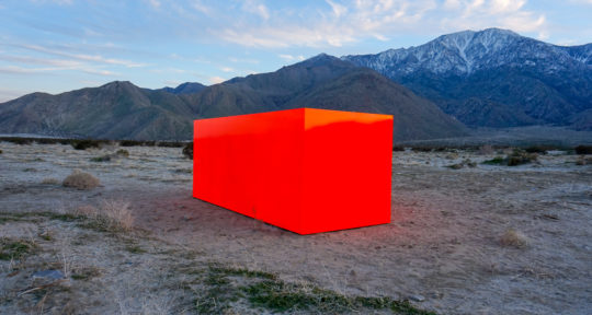 An interactive art exhibit has taken over the California desert, and you might not even notice it’s there