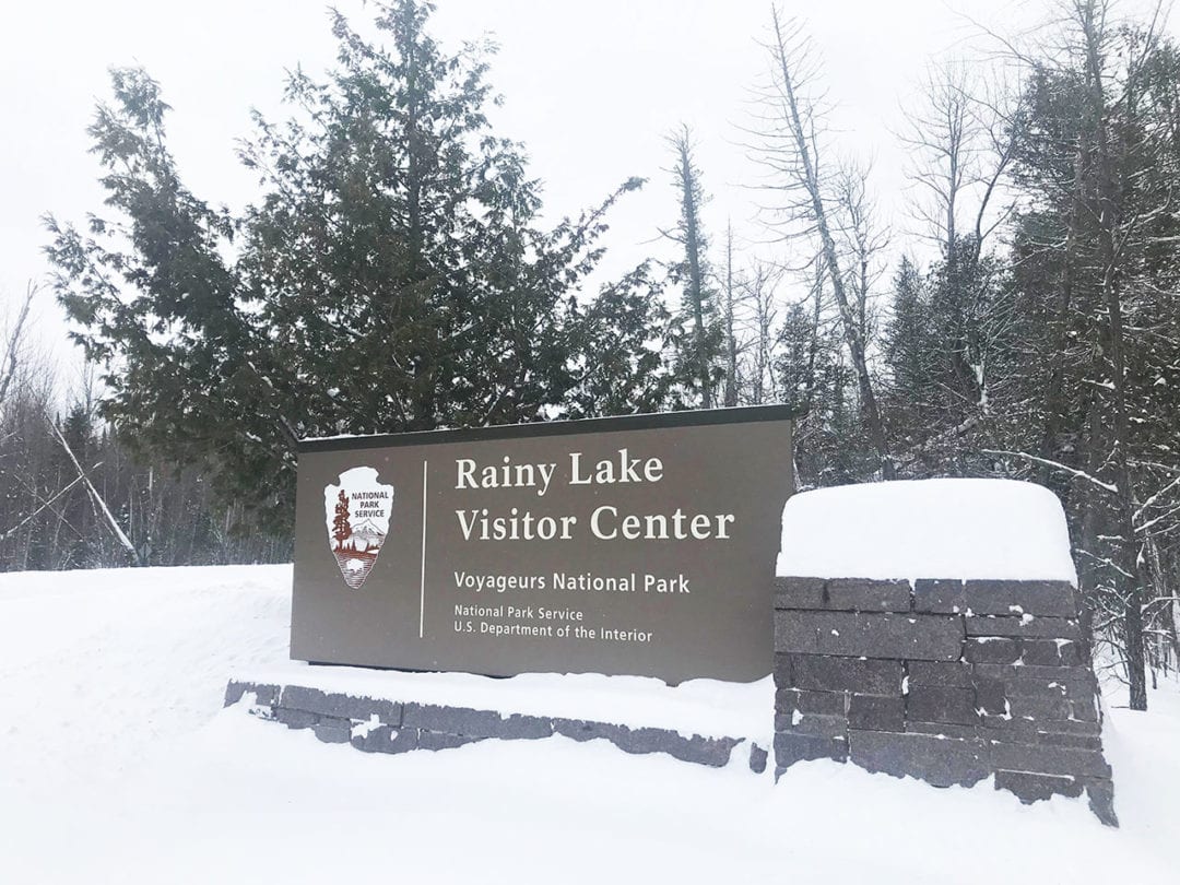 Rainy Lake Visitor Center in Voyageurs National Park