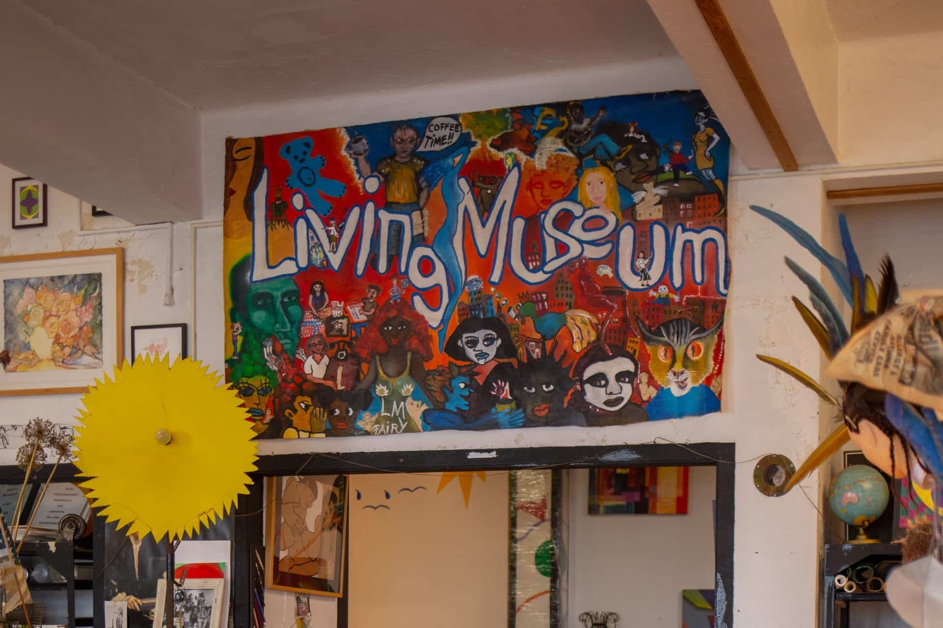 For some of the most interesting art in NYC, visit the Living Museum at