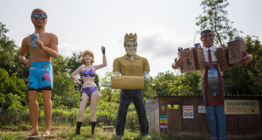 The World’s Tallest Gnome has found a new home—but not all ‘roadside orphans’ are as lucky