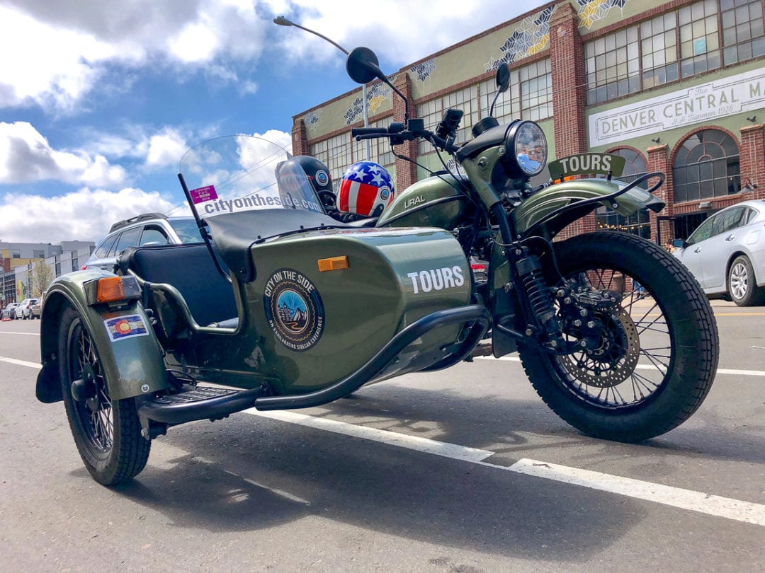 City on the Side offers motorcycle sidecar tours. 