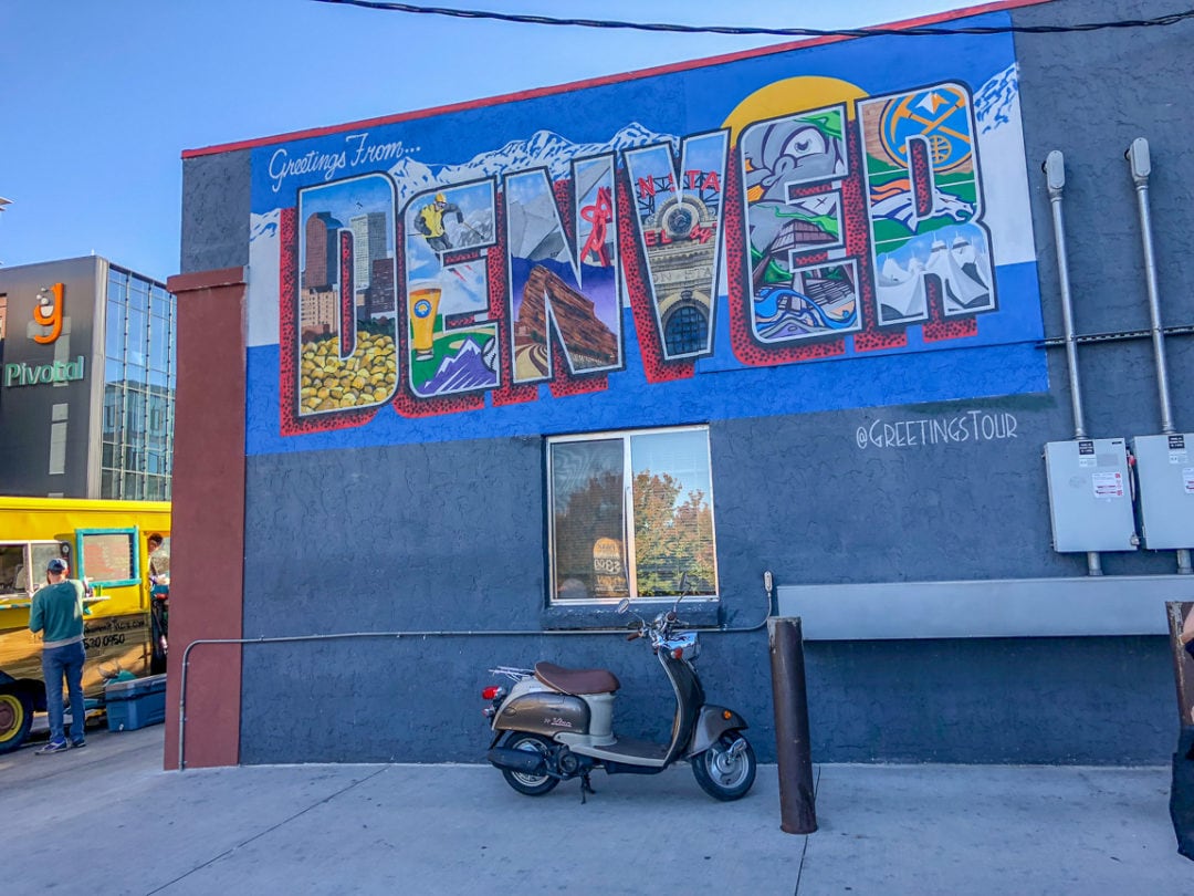 Take a graffiti and mural tour of Denver.