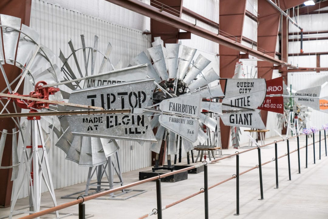 The world's largest windmill museum is in Lubbock