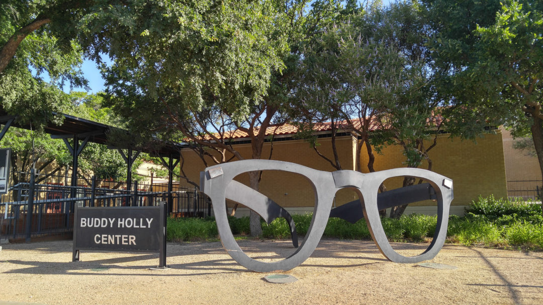 The history and possessions of Lubbock's favorite son are on display at the Buddy Holly Center. 