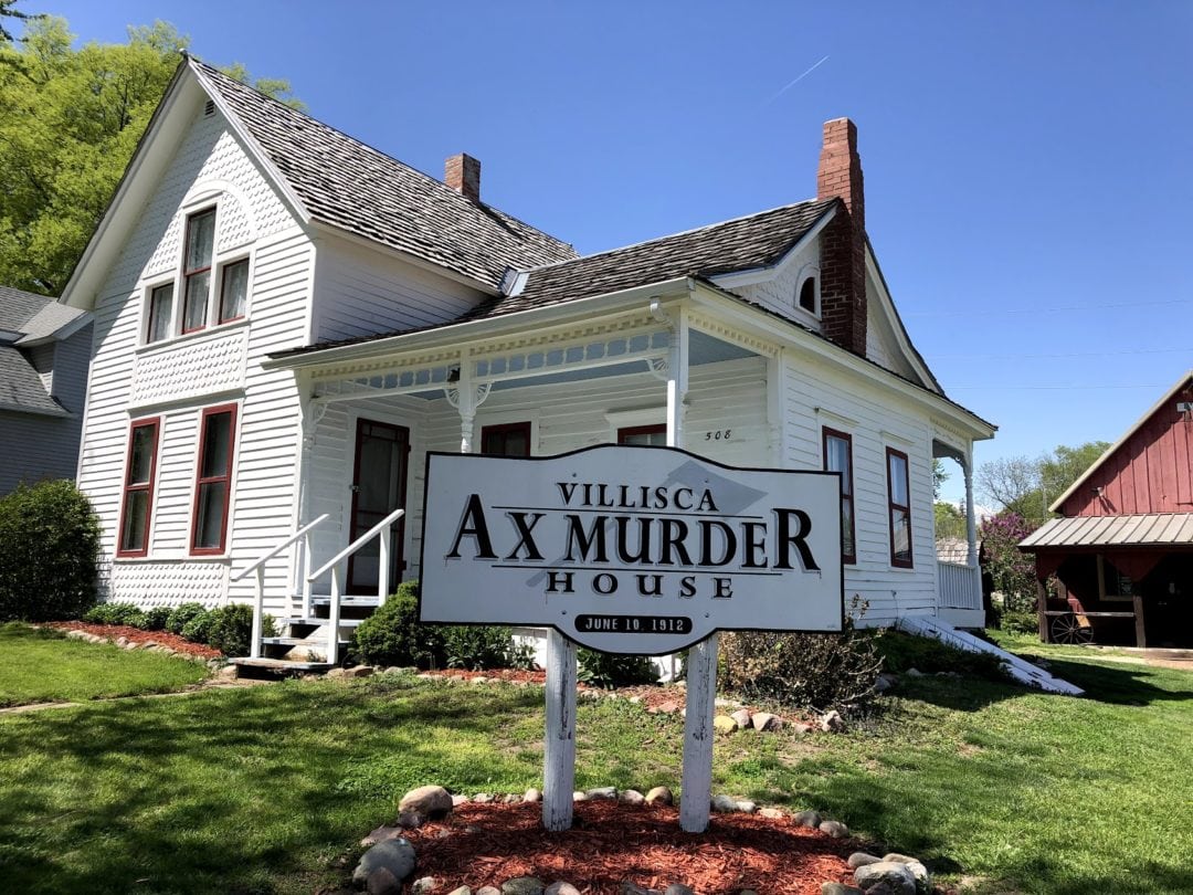 The Villisca Ax Murder House was repainted and even had the indoor plumbing removed to look as it did in 1912.