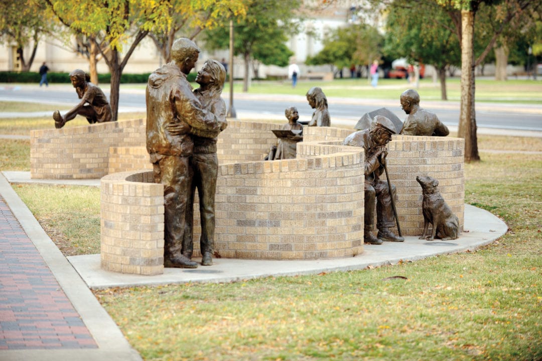Texas Tech's public art collection is among the most renowned in the U.S. 