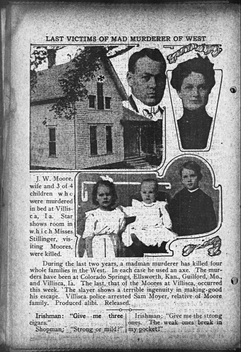An article on the murders in The Day Book, from June 14, 1912. 