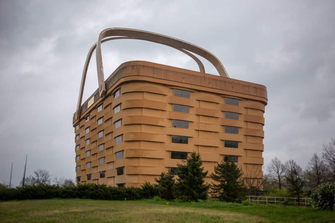Ohio's Longaberger basketshaped building faces an uncertain future