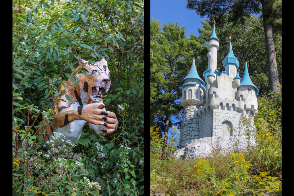 tiger and castle