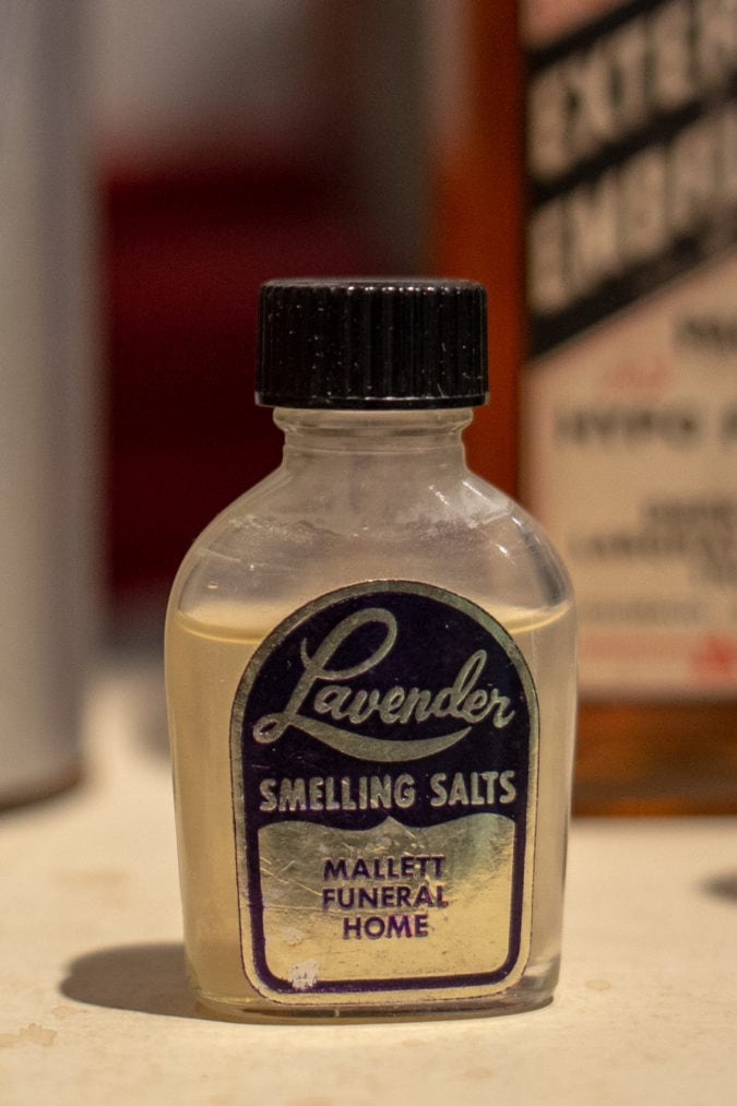Branded smelling salts. 