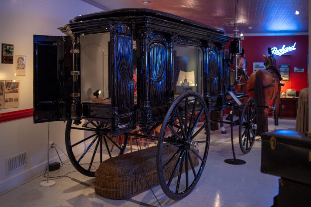 horse drawn hearse