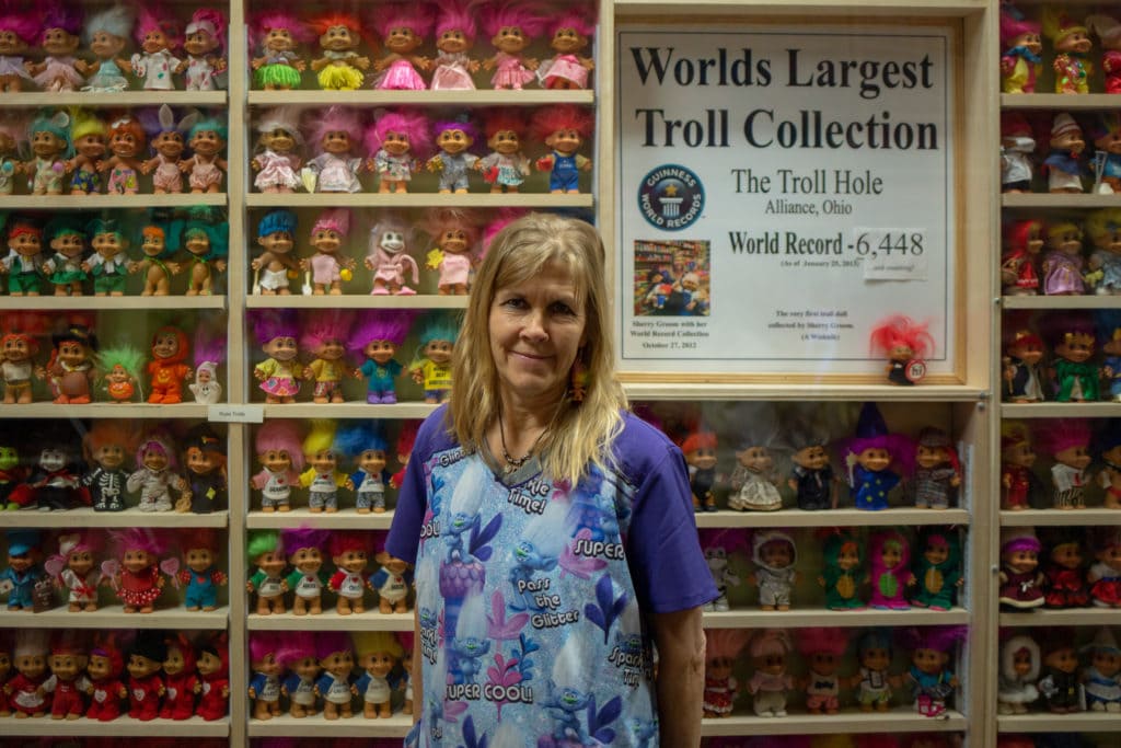 Sherry Groom, the founder of the Troll Hole