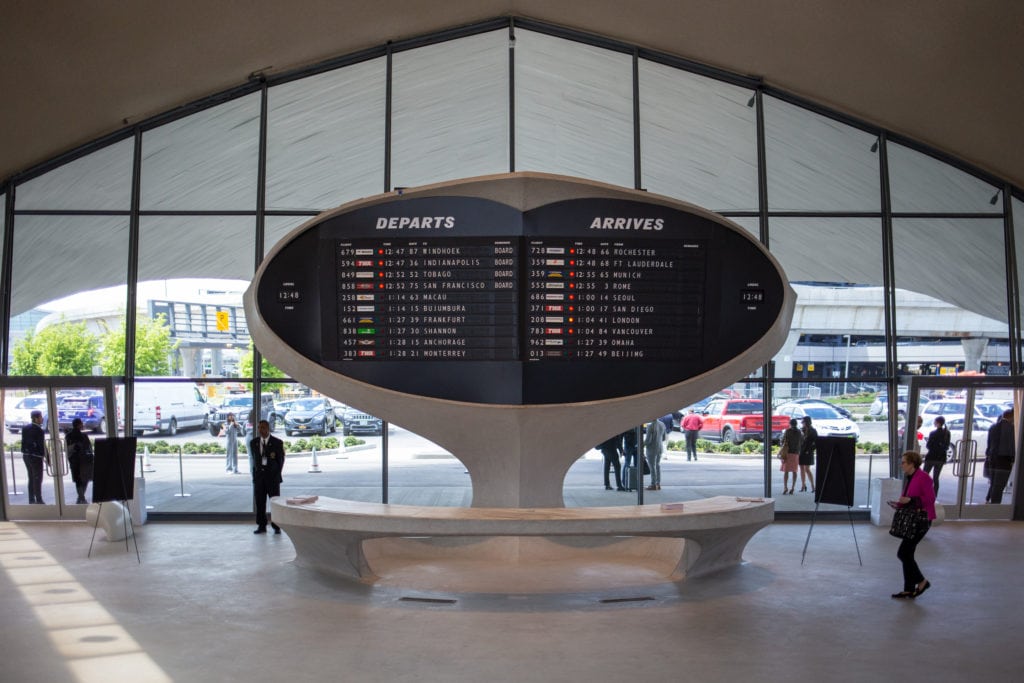 departure and arrival boards