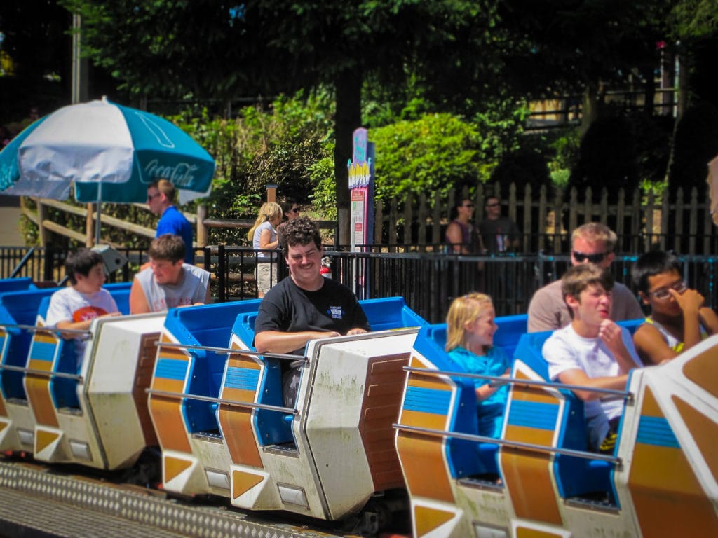 Hummel on a Theme Park Review park tour amusement park