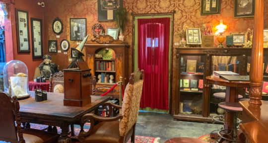 At Bearded Lady’s Mystic Museum, lovers of witchcraft and the occult gather to cast spells—and buy art