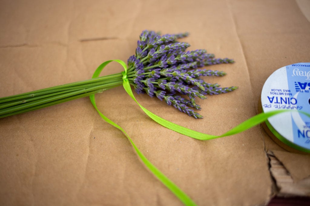 a lavender bouquet