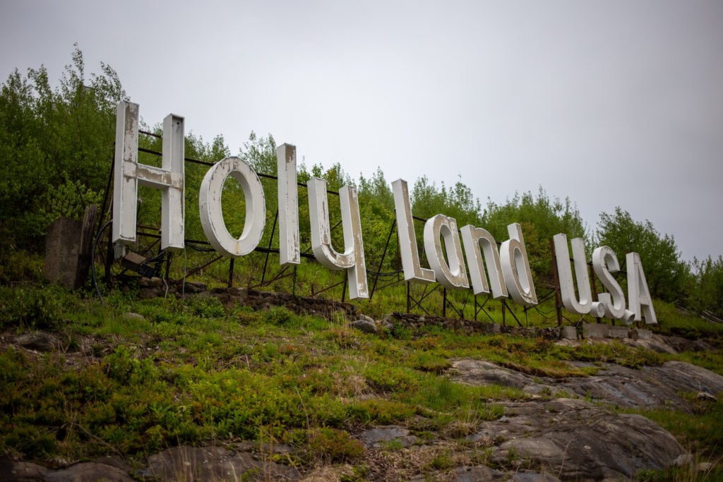 Jesus' junkyard Holy Land U.S.A., abandoned for 35 years, is finally