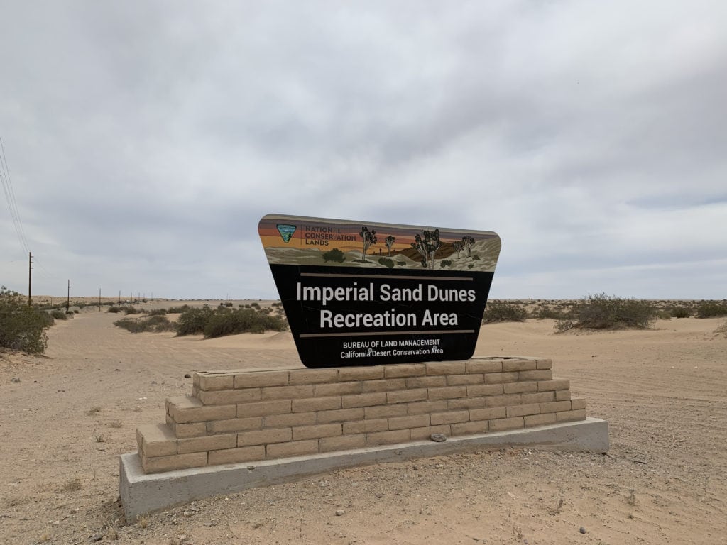 Welcome to the Imperial Sand Dunes