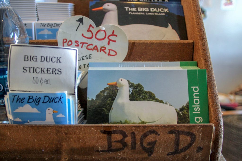 big duck postcards