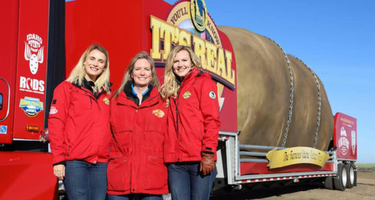 Spud Racer: The Tater Team—and their 8,000-pound potato—support local charities on a six-month road trip around the country