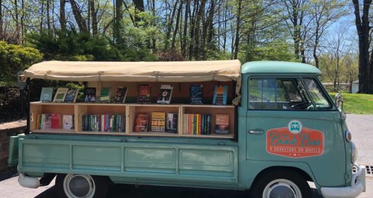 The Book Bus, an independent bookstore on wheels, brings the joy of reading to those who need it most