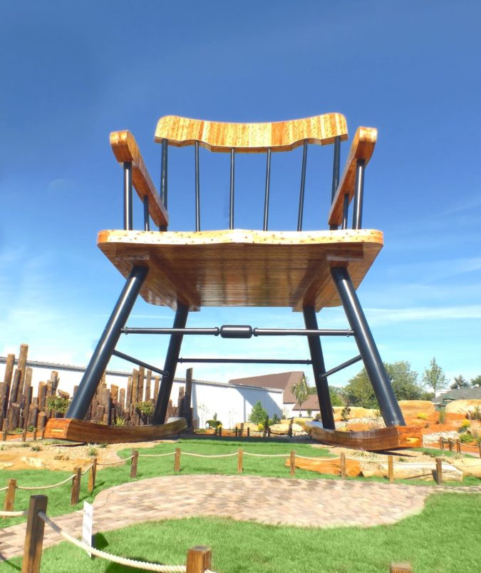 The World's Largest Rocking Chair 