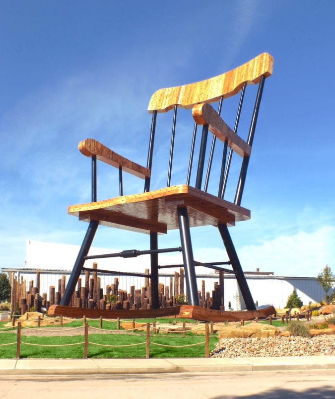 The World's Largest Rocking Chair 