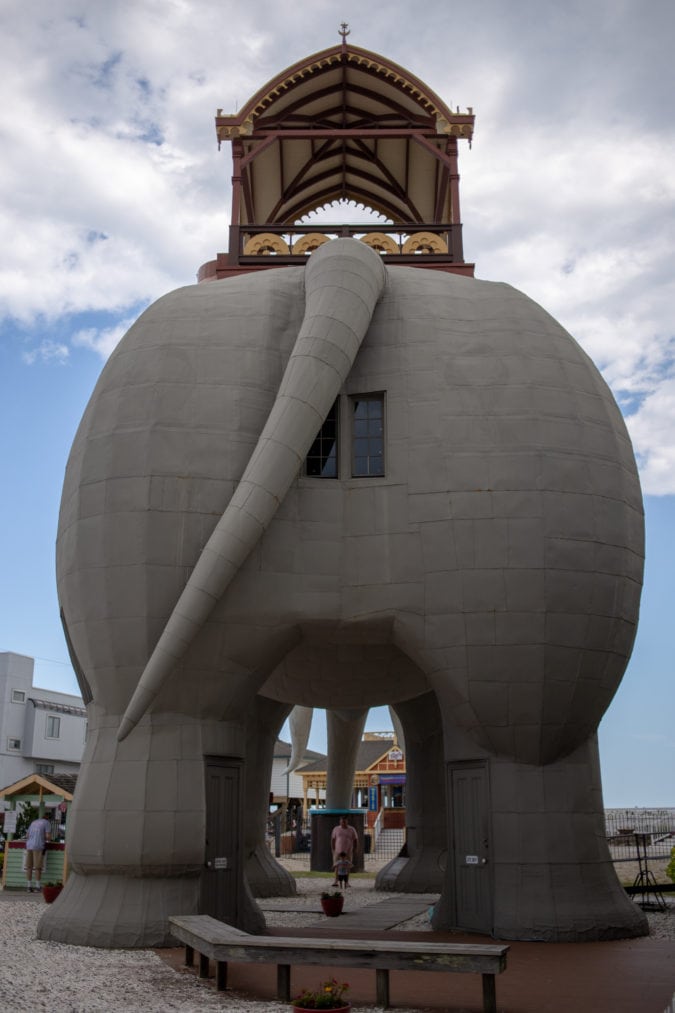lucy the elephant from behind