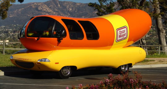 Meat and greet: Graduates of Hot Dog High relish their time behind the wheel of Oscar Mayer’s iconic Wienermobile