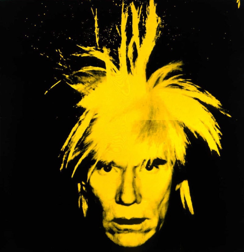 Andy Warhol's Self-Portrait, 1986, at The Andy Warhol Museum