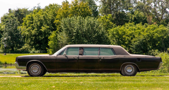 Drive like a King: Elvis Presley’s family limousine is up for auction