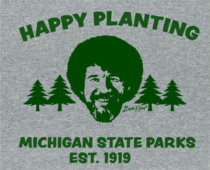 Happy Little Trees t-shirt