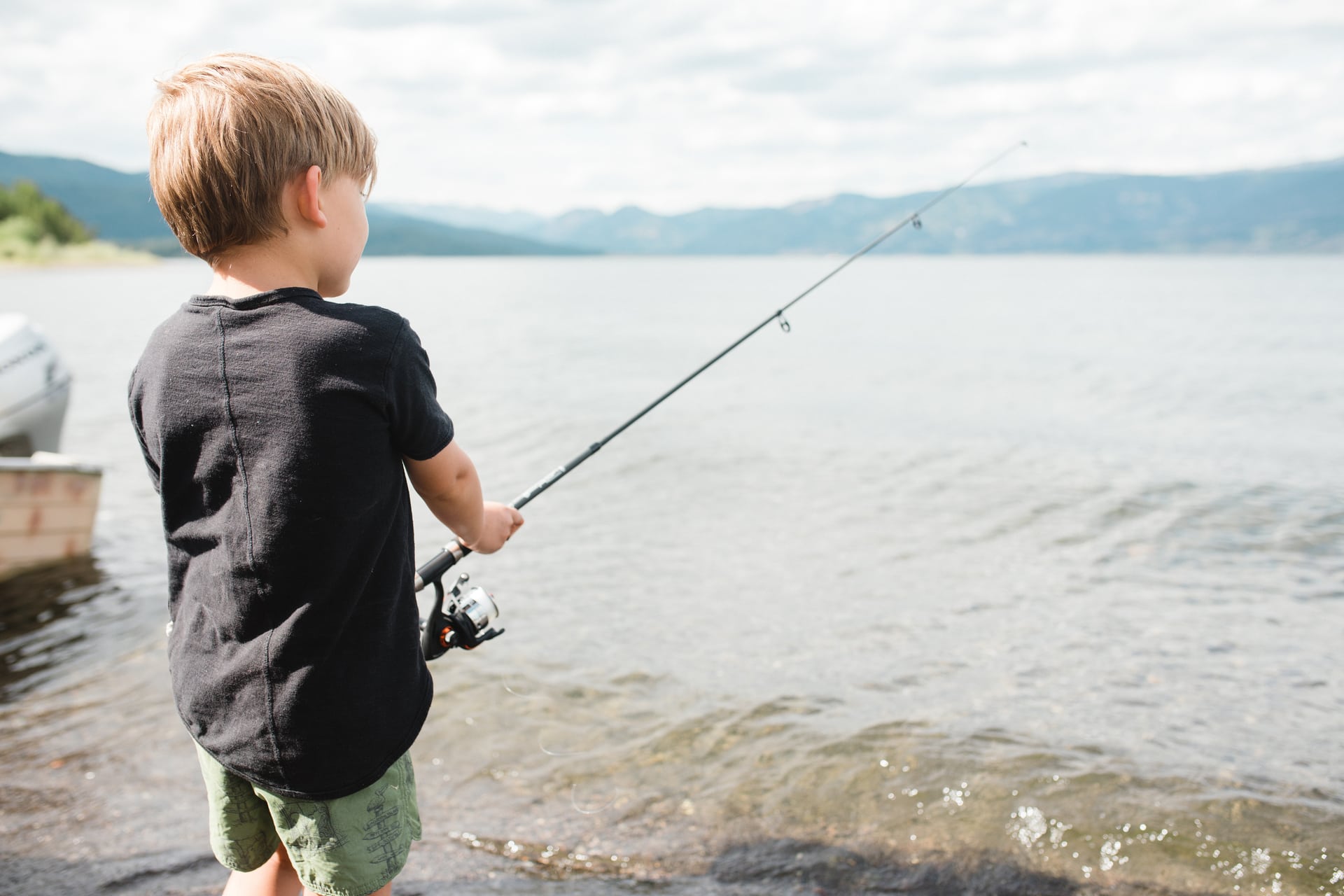 When catching a fish can mean both dinner and an invaluable lesson in resilience