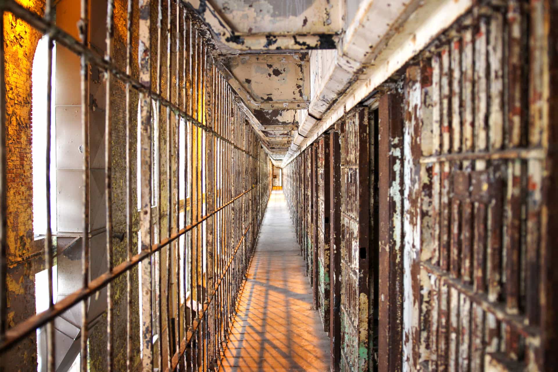 A cell block inside the ohio state reformatory 