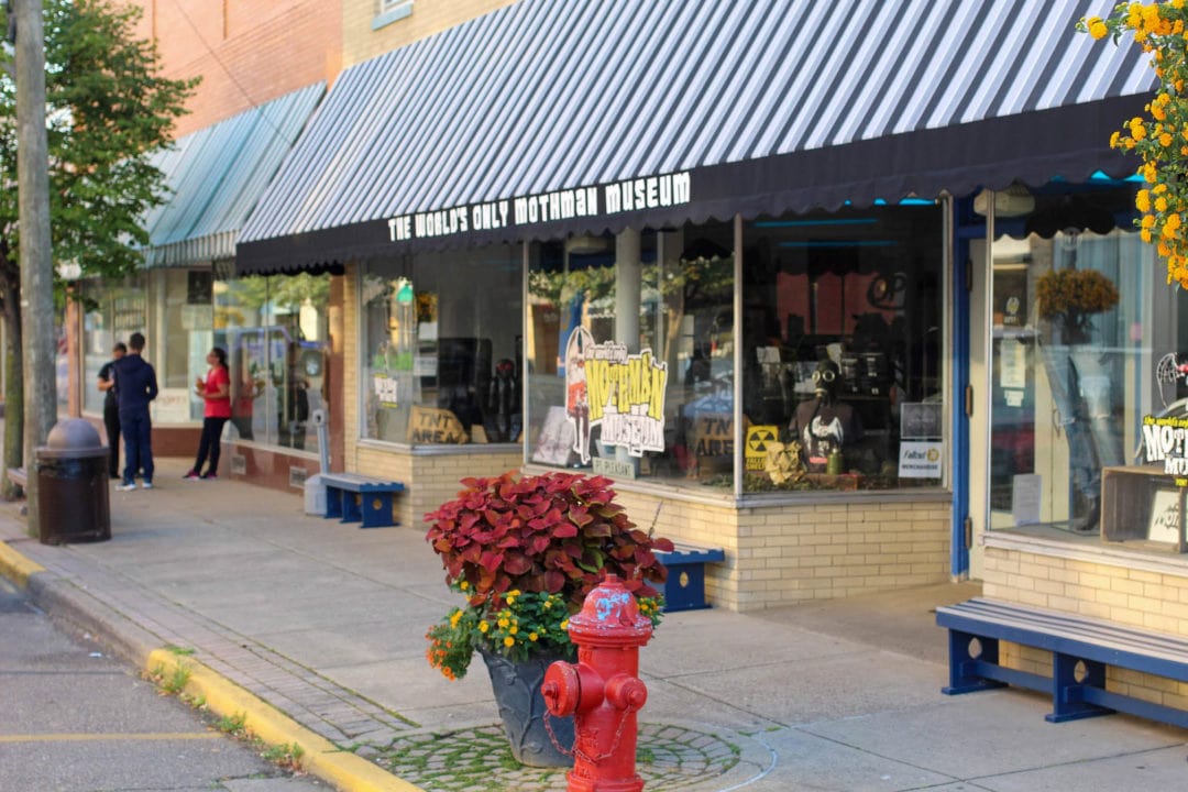Point Pleasant is the home of the world's only Mothman museum.