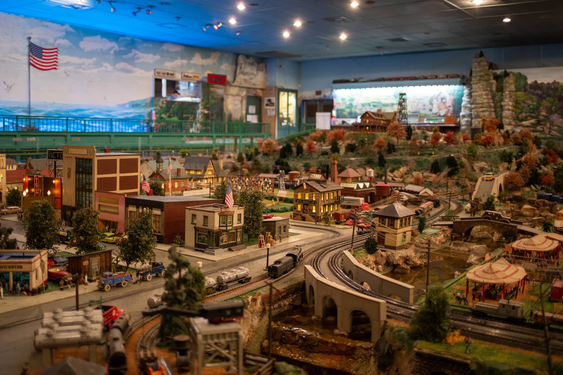 Roadside America's idealized miniature version of the U.S. is for