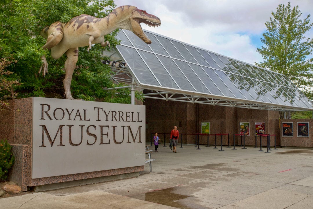 The Royal Tyrrell Museum.