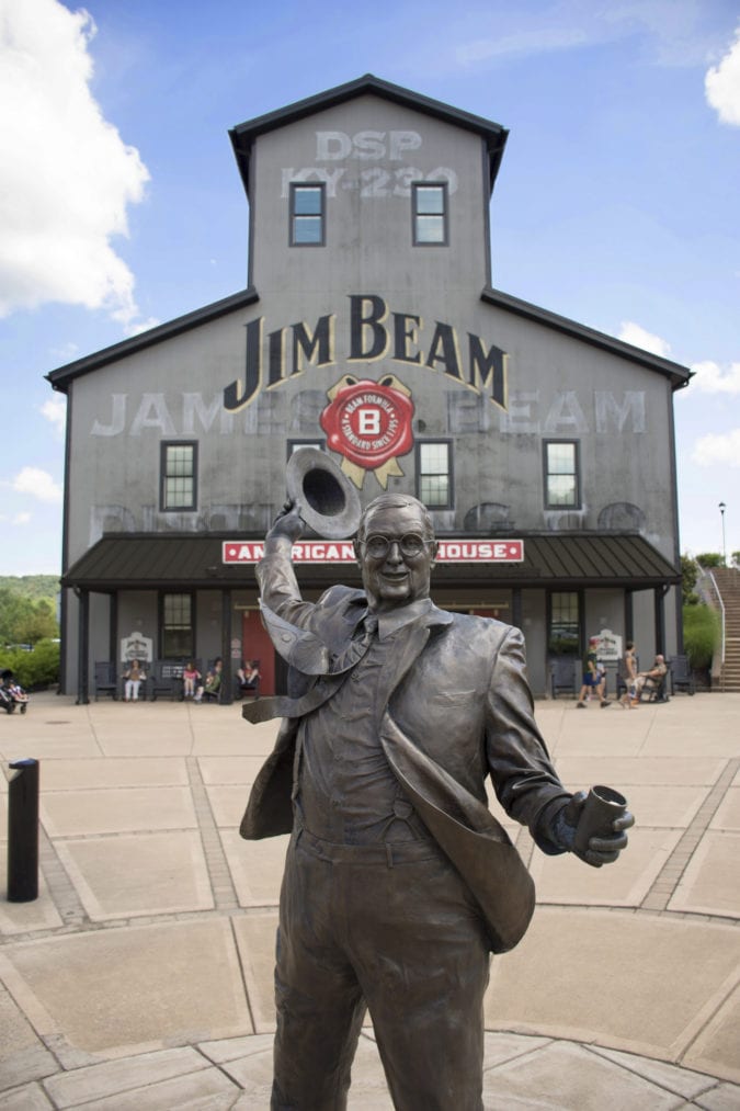 The Jim Beam American Stillhouse in Bardstown, Kentucky.