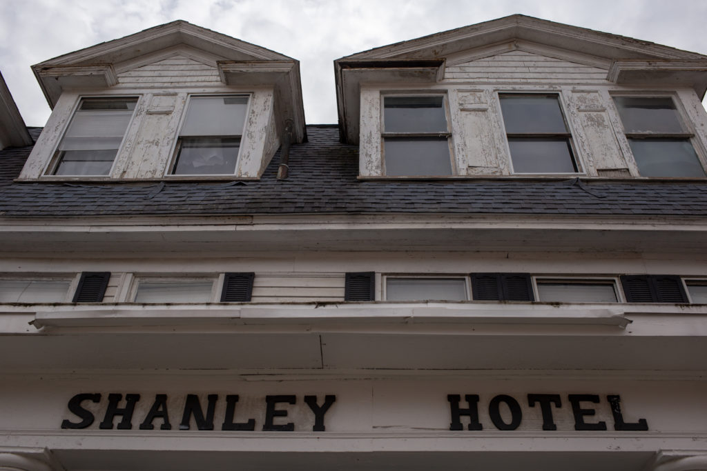 The hotel is named for its previous owner, James Shanley.