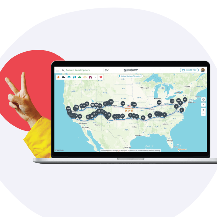 rv trip map planner