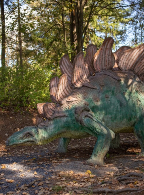 The prehistoric past meets the 1960s at Dinosaur Land, one of Virginia's most endearing roadside attractions