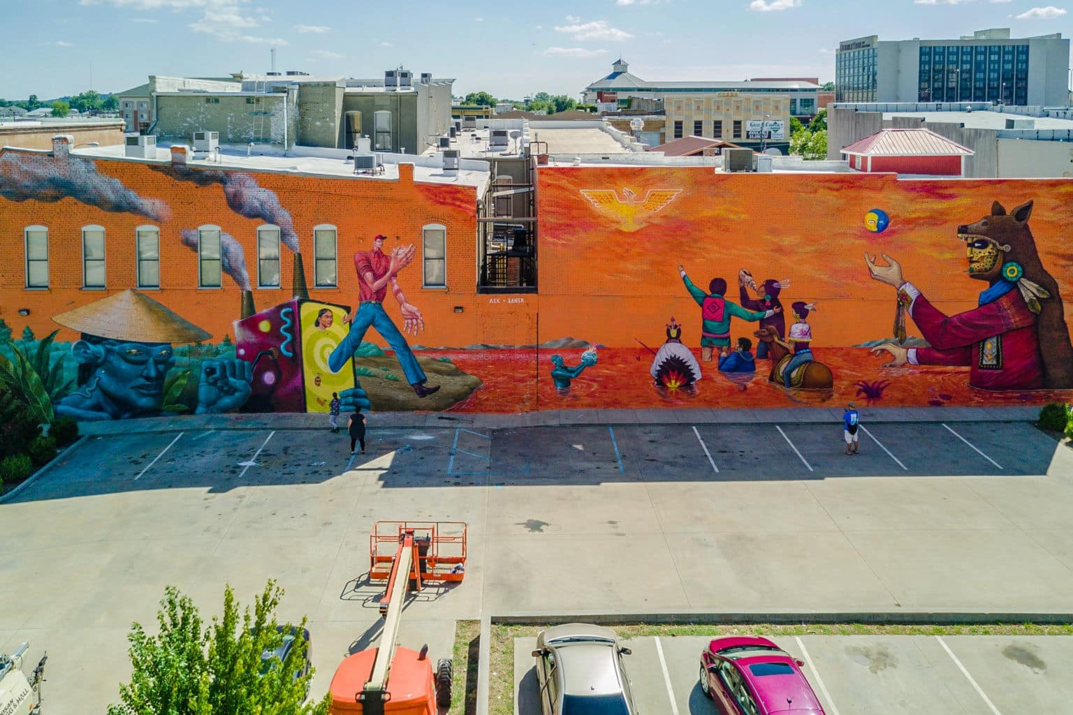 How a quiet Arkansas town is a toptier street art destination